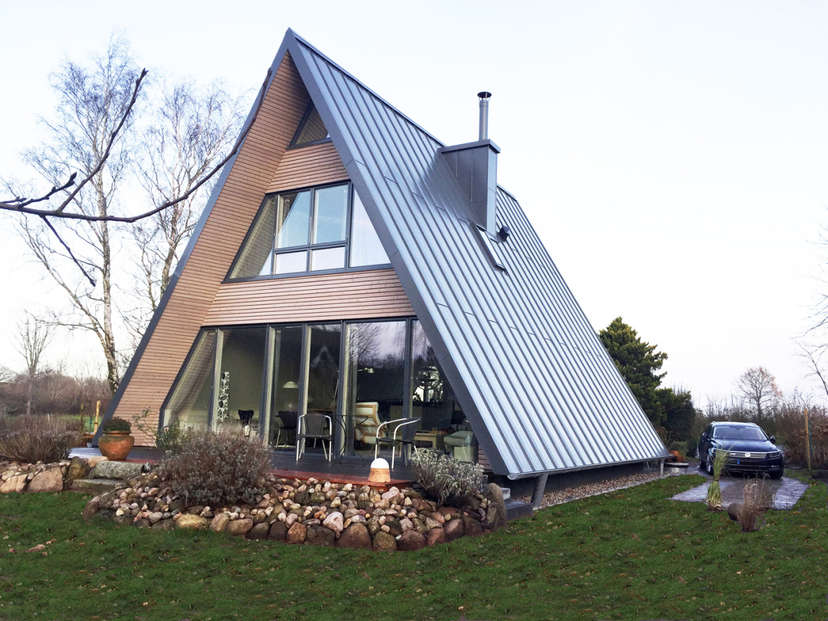 Das Steildach Als Fassade Dach Holzbau