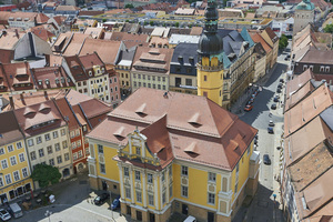  Das Rathaus im Zentrum der historischen Altstadt von Bautzen<br />Foto: Wienerberger/Sven-Erik Tornow 