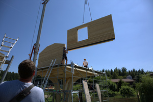  Schwarzwälder Baumhaus dach holzbau Hauselemente befestigen 