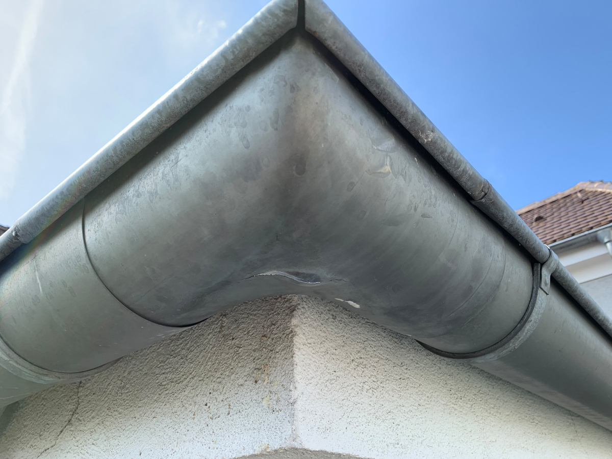 spannungsfreie dachentwasserung dach holzbau
