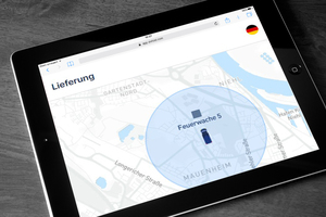  Neuer Online-Service: Mit der Lieferungsverfolgung in Echtzeit kann die Ankunft eines LKW von Rockwool auf der Baustelle bis auf eine Stunde genau im Voraus ermittelt werden. 