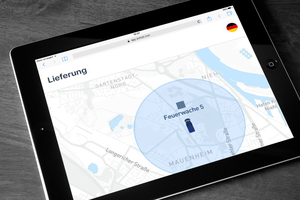  Neuer Online-Service: Mit der Lieferungsverfolgung in Echtzeit kann die Ankunft eines LKW von Rockwool auf der Baustelle bis auf eine Stunde genau im Voraus ermittelt werden. 