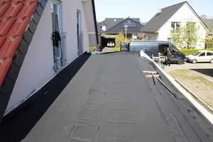  EPDM Plane Hertalan auf Carport verlegen 