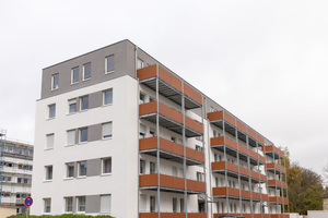  Insgesamt 2155 m² neue Wohnfläche entstehen durch Aufstockung auf dem ehemaligen Kasernengelände 