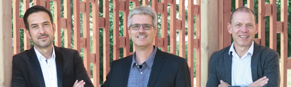 Die K?pfe hinter StructureWorks: Prof. Dr.-Ing. Mike Sieder, Dipl.-Ing. (FH) Wolfram Maersch und Dipl.-Ing. (FH) Holger Rupprecht