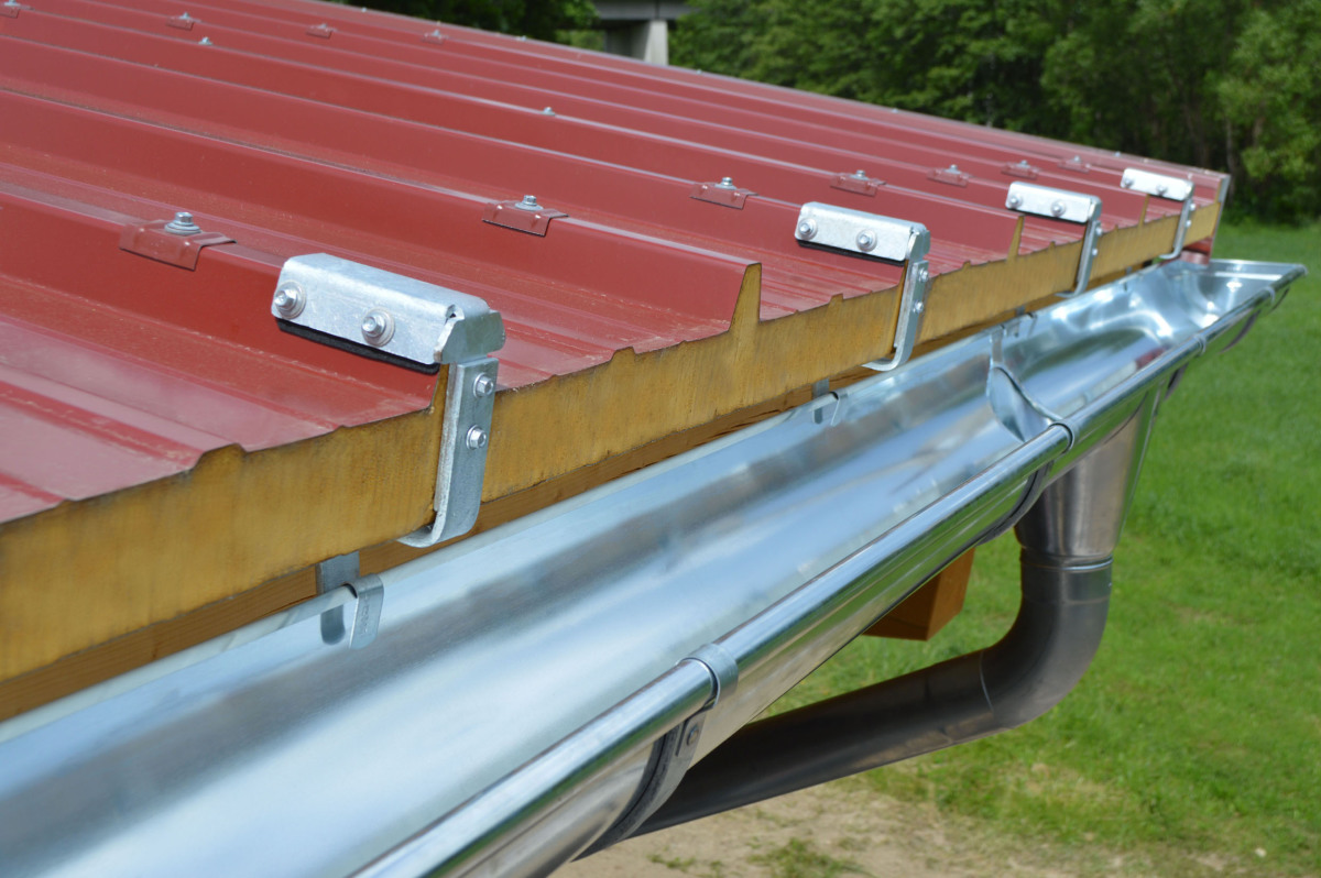 Rinnenhaken für Sandwichpaneele - dach holzbau