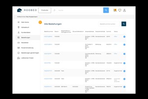  Die Roobe-Software zeigt in einer Übersicht die Bestellvorgänge, digitale Lieferscheine und ermöglicht die automatisierte Rechnungsprüfung 
