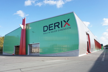 Die neue Fertigungshalle der Derix-Gruppe in Westerkappeln