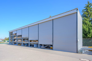  Wetterschutzregale bieten bei der Materiallagerung im Außenbereich Schutz und sind eine Alternative zum Hallenbau 