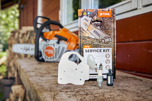  Mit Luftfilter, Zündkerze und Kraftstofffilter enthalten die spezifisch auf die verschiedenen Geräte abgestimmten Stihl Service Kits alle wesentlichen Komponenten für einfache Standard-Wartungen 