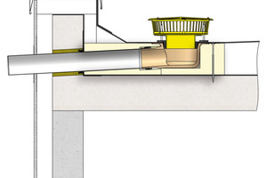  Der neue PUR-Dämmkörper für den "Sita Standard" Dachgully DN 100 inklusive Gefälle und Detailausbildungen 