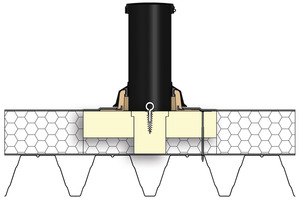  Mit Kontrollkern: Der neue Dämmkörper für den "Sita Vent Revision" 