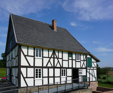 Nach gut dreijähriger Restaurierung wurde das&nbsp; Haus Stöcker aus dem Kreis Siegen dieses Jahr im Museum neu eröffnet 