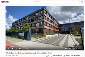  Eine der Exkursionen führt zum Firmengebäude von Flexim im Stadtteil Marzahn 