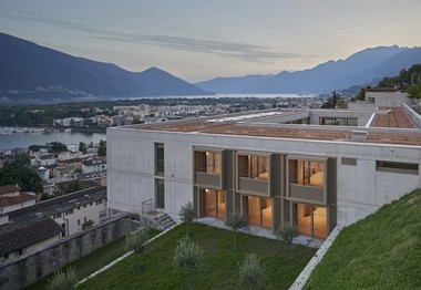  Für das Institut Ingenbohl in Muralto entwarf die Architektin Cristiana Guerra ein Gemeinschaftshaus mit Kapelle  