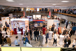  Über 50 Firmen präsentieren sich in der begleitenden Fachausstellung zum Holzbautag Biel 