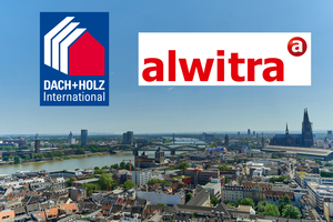  Alwitra ist auf der Messe Dach+Holz 2022 in Köln in Halle 6, Stand 307 mit einem eigenen Stand vertreten und zeigt dort Systemlösungen für das Flachdach 