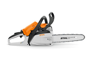  Die neue Stihl-Benzinmotorsäge MS 172 hat eine Leistung von 1,4 kW 