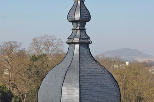  Berg Dach + Schiefer Kirchturm Schieferdeckung 