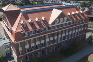  Nordhorn Volkshochschule Dach Biberschwanzziegel 