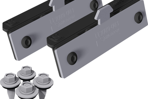  Die Befestiger bestehen dabei immer aus zwei Plättchen, die symmetrisch anzubringen sind. "Singlefix" verfügt über eine Systemstatik und nutzt spezielle Schrauben mit Bauartzulassung und nachgewiesenen Befestigungskräften  