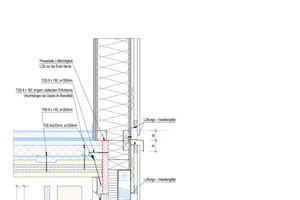  Schnitt durch ein Wand-Deckenelement 