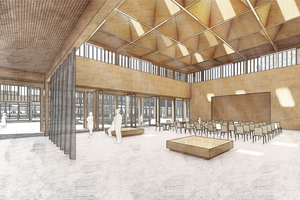  Der 3. Platz des Hochschulpreises ging 2023 an das Holzinnovationszentrum Illmenau der Fachhochschule Erfurt 