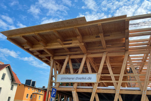  Dachbalken Baufurniersperrholzplatten Fahrradparkhaus Eberswalde 