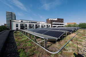  Solardach Gruendach Photovoltaikanlage 
