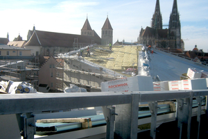  Mit einer doppelten Dämmschicht ist der Dachaufbau des Museums vor Wärmeverlusten geschützt 
