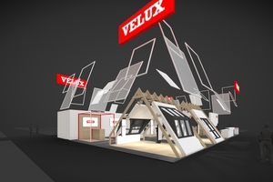  Velux präsentiert seine Produktneuheiten auf der Messe Dach+Holz 2024 in Halle 4 am Stand 207 