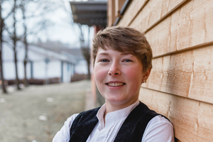  Isabel Peters ist Zimmermeisterin, Dachdeckermeisterin und Mitglied der Jury des Deutschen Dachpreises 2024 