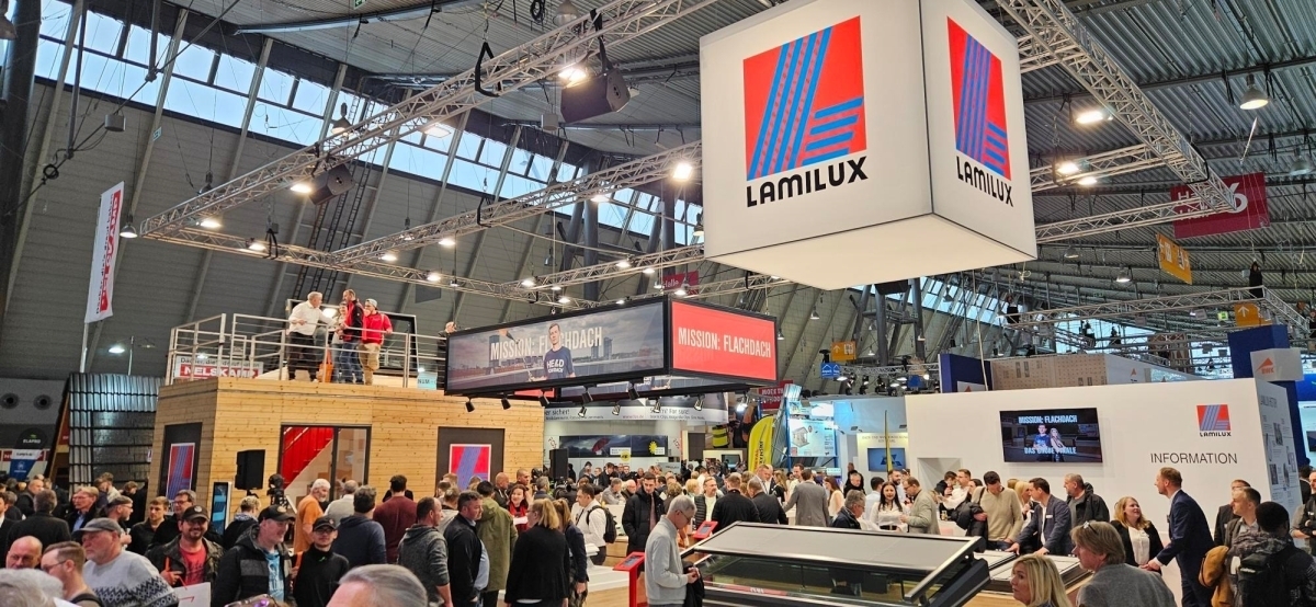 Lamilux Nachbericht Messe Dach+Holz 2024