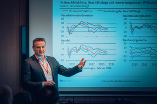 Dr. Klaus Wohlrabe, stellvertretender Leiter des ifo-Zentrums für Makroökonomie und Befragungen 