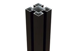  Die Aluminiumpfosten können für alle Sichtblenden aus dem Osmo-Sortiment genutzt werden  