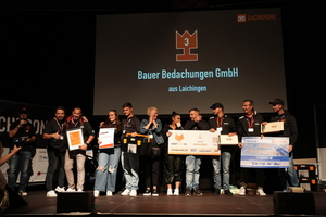  Auf den dritten Platz in der Sonderkategorie kam das Team von Bauer Bedachungen aus Laichingen 