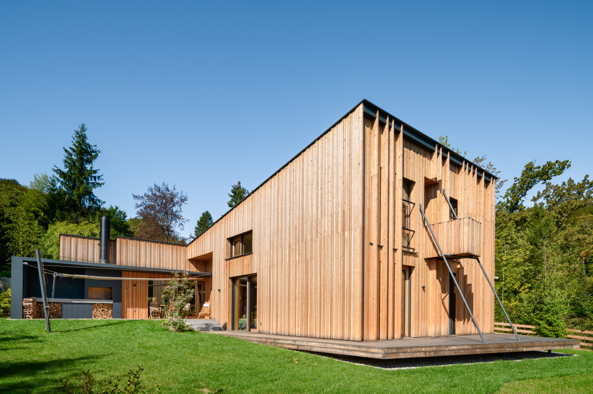 Passivhaus Ljubljana Gutex Holzfaserdaemmung