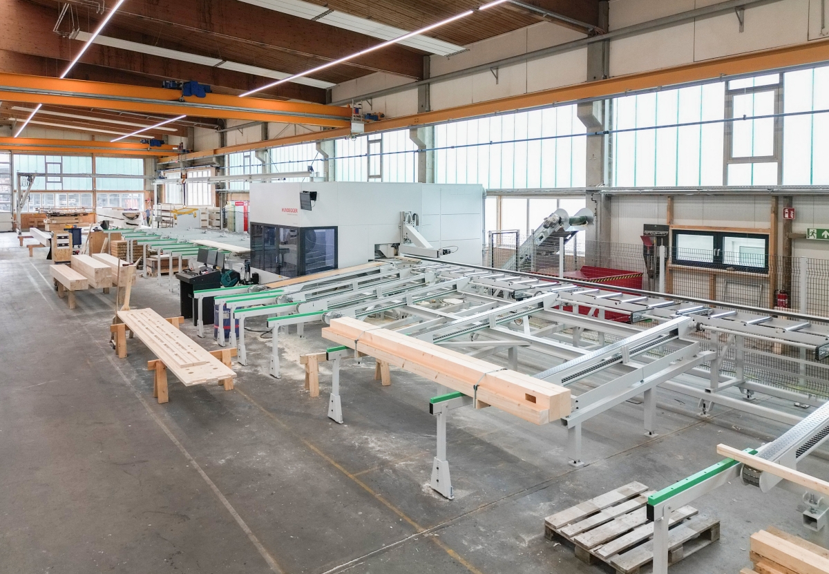 Brueninghoff Abbund Heiden Hundegger Robot Drive