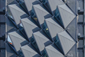  Die erneuerte Sheddachkonstruktion des Neuron Buildings 