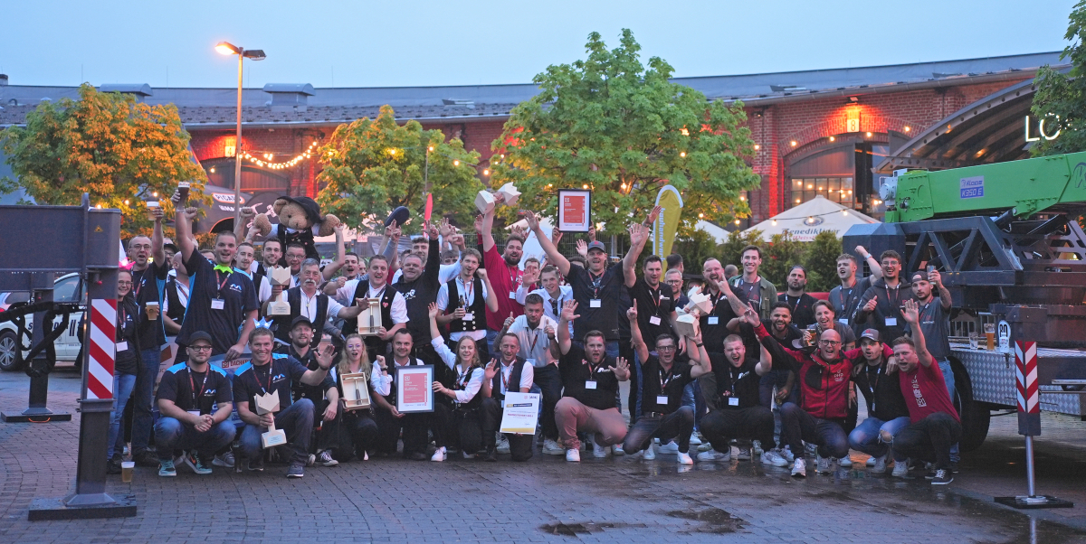 Dachkrone 2024 Gewinner Gruppenbild