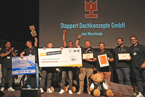  In der Kategorie „Bester digitaler Betrieb“ ging der erste Platz an die Firma Stappert Dachkonzepte aus Meschede  