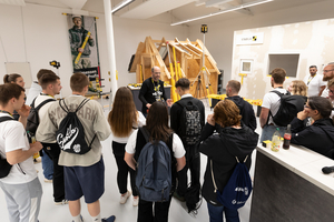  Im Schulungszentrum von Stabila in Annweiler erhielten die Auszubildenden beim „My1stabila Day“ am 4. Juli 2024 einen Einblick in die Produktwelt des Herstellers  