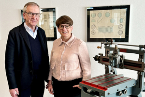  Mit Johannes Dallmer und Yvonne Dallmer sind inzwischen die 3. und 4. Generation in der Geschäftsführung der Firma Dallmer vertreten 