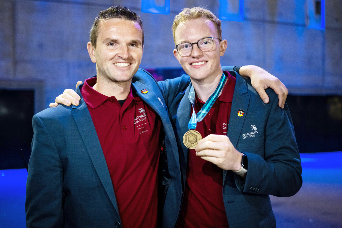 Linus Großhardt und Simon Rehm Worldskills 2024
