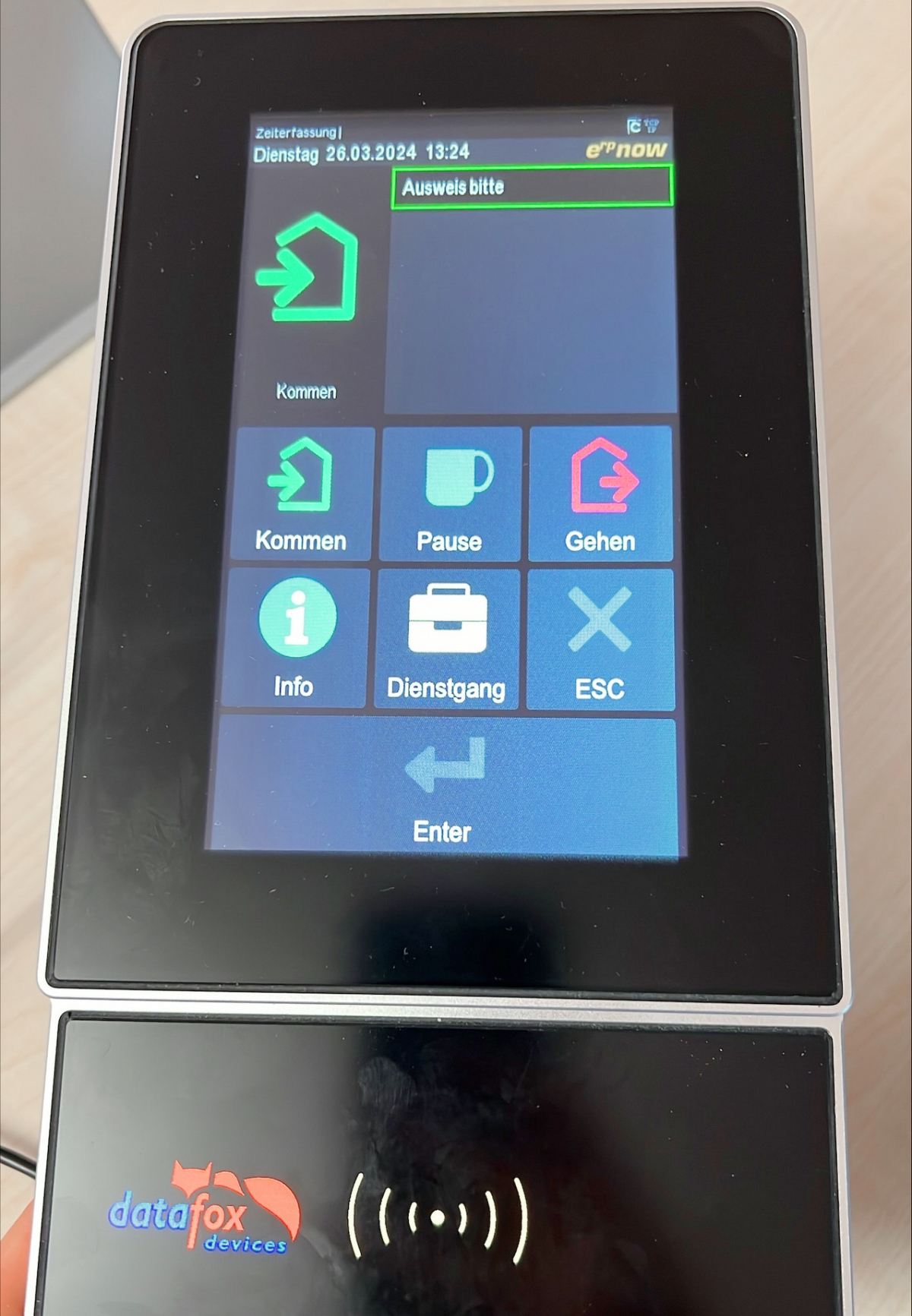 Personalzeiterfassungs-Anwendung (PZE) -Softbauware GmbH