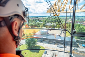 Das neue Praxiszentrum der BG BAU in Feuchtwangen im Kreis Ansbach bietet viele praxisnahe Schulungen für Handwerksbetriebe und Bauunternehmen aus Süddeutschland 