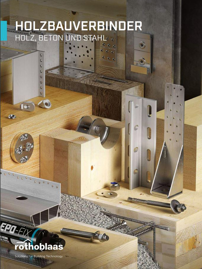 Neuer Katalog zu Holzbauverbindern dach+holzbau