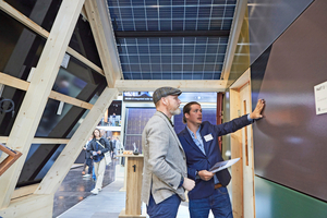  In Halle B2 der Messe BAU wird es um die Themen Energie- und Solartechnik gehen 