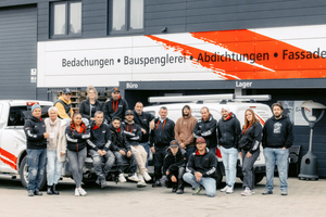  Das Team der Firma Bauer Bedachungen aus Laichingen 