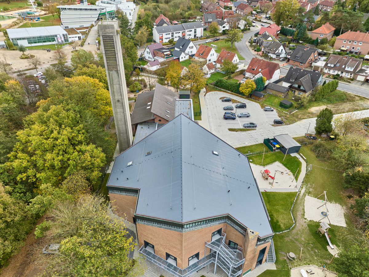KiTa St. Michael,Lingen-Reuschberge - Drohnenfoto 